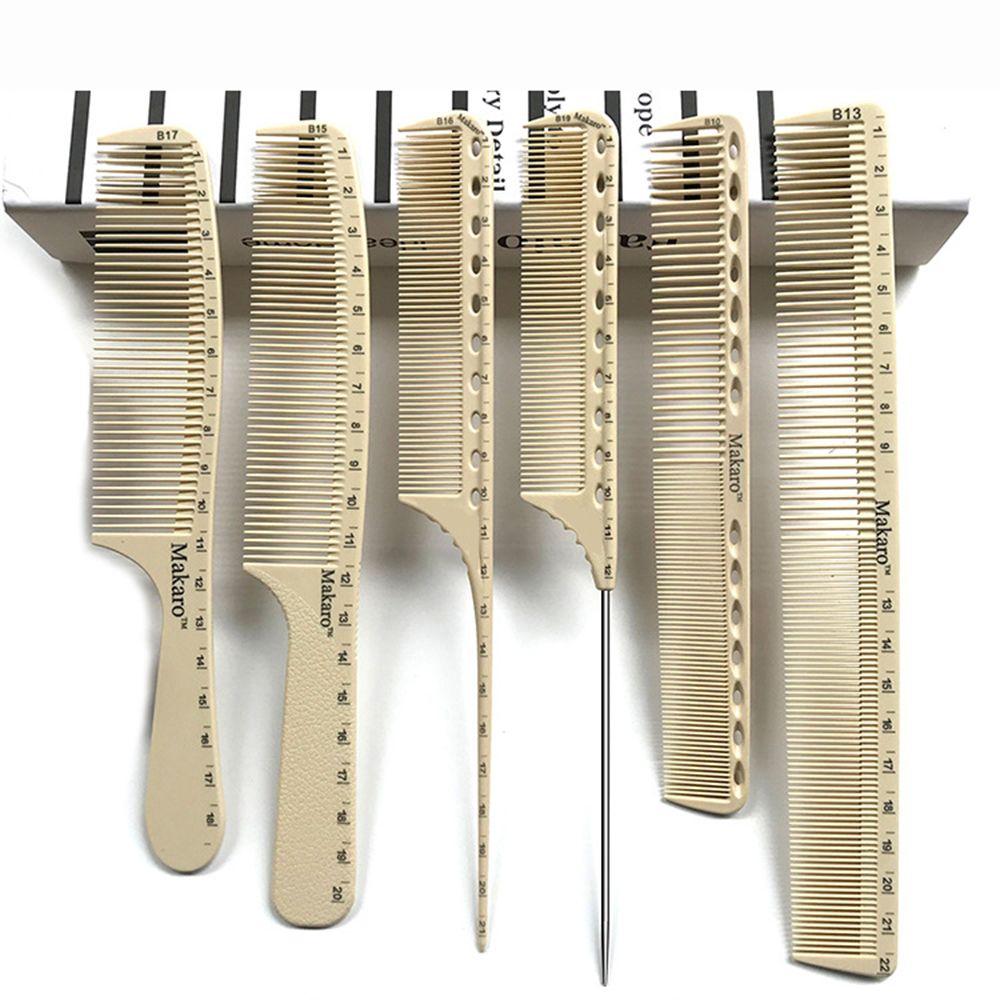 Industrial Laser Equipment - 1PC Barber Comb Plastic Clear Scale