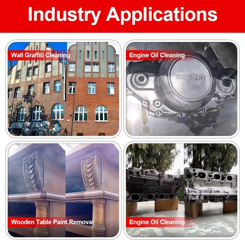 Industrial Laser Cleaning - 500W Industrial Pulse Laser Cleaning Machine