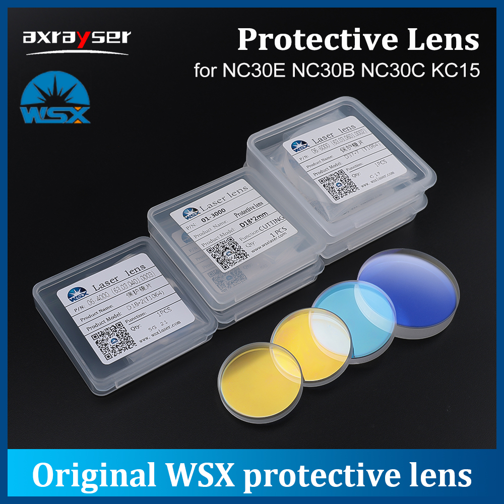 Industrial Fiber Laser - WSX Original Laser Lens 30x5 Protective