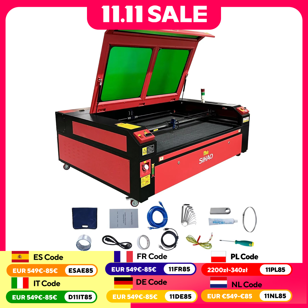 Co2 Laser Engraving Machine - SIHAO CO2 Laser Engraver Laser,50/60/80/100/130W Engraving