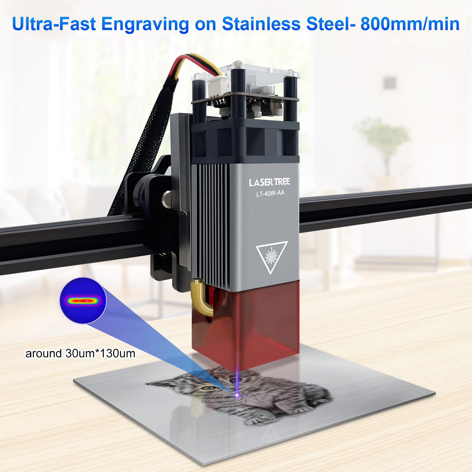 LASER TREE 5W Air Assist Metal - Industrial Laser Engraver 리뷰 및 가격