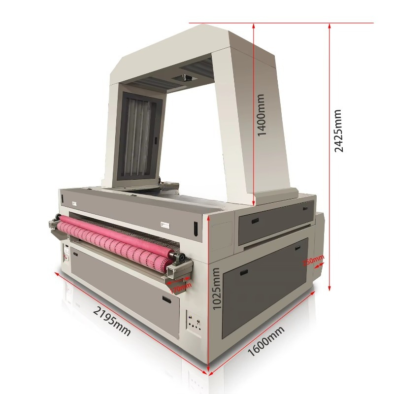 1610 CCD Camera Laser Cutting  - Industrial Laser Fabric Cutter 리뷰 및 가격