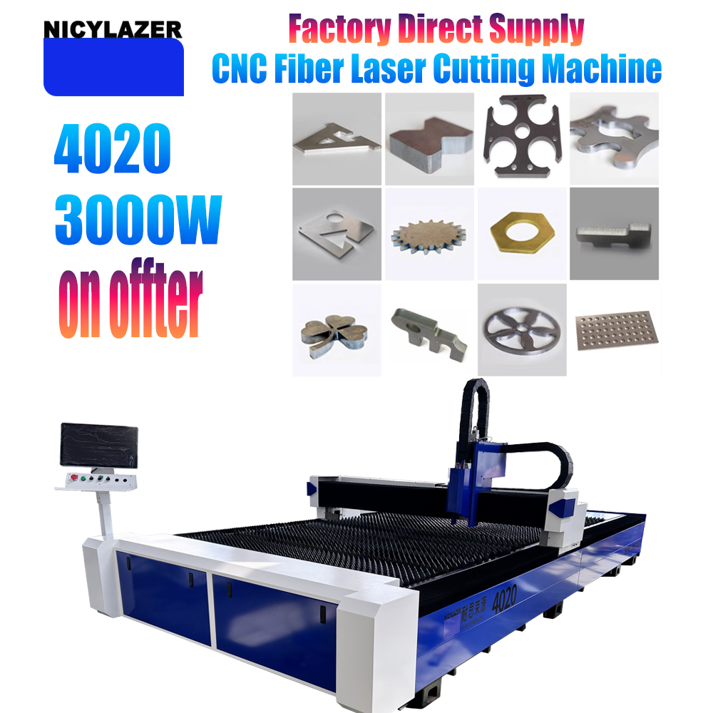 NICYLAZER CNC 3000W 4020 Fiber - Industrial Fiber Laser Cutting Machine 리뷰 및 가격