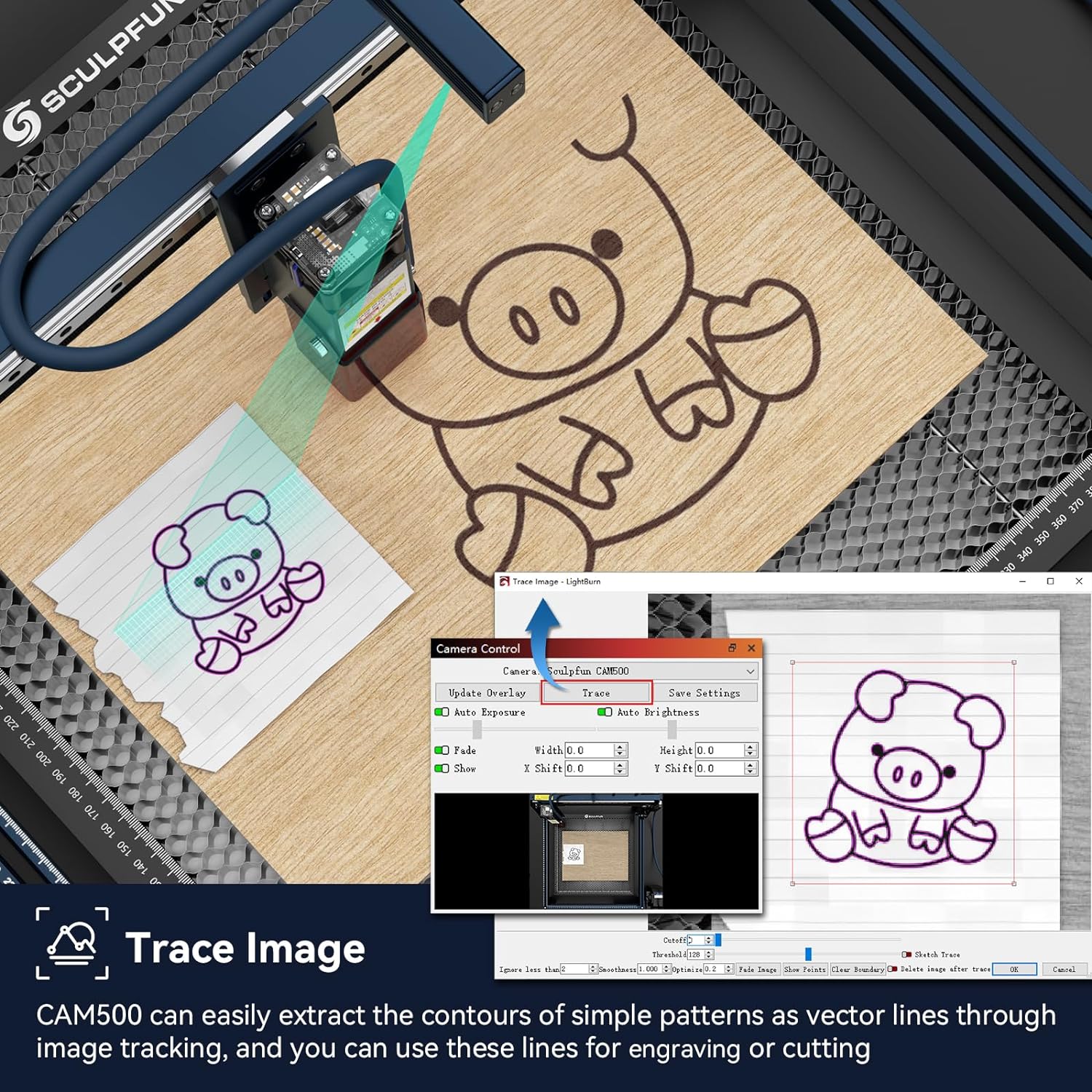 SCULPFUN Laser Engraver Camera - Industrial Laser Engraver 리뷰 및 가격