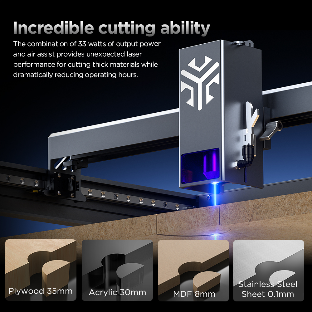 ACMER P2 Laser Engraver 33W 20 - Industrial Laser Engraver 리뷰 및 가격