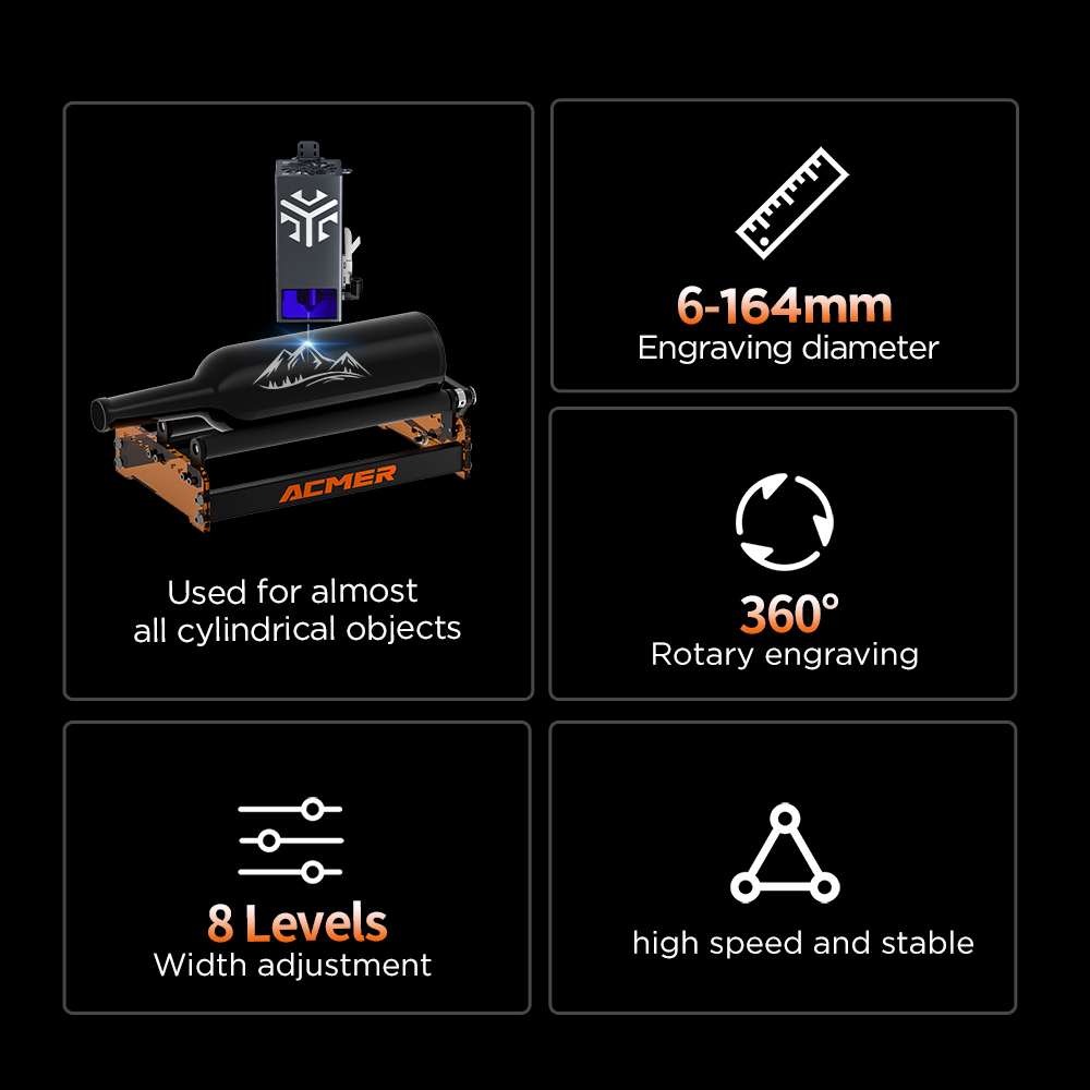 ACMER M3 Laser Rotary Roller 3 - Industrial Laser Equipment 리뷰 및 가격