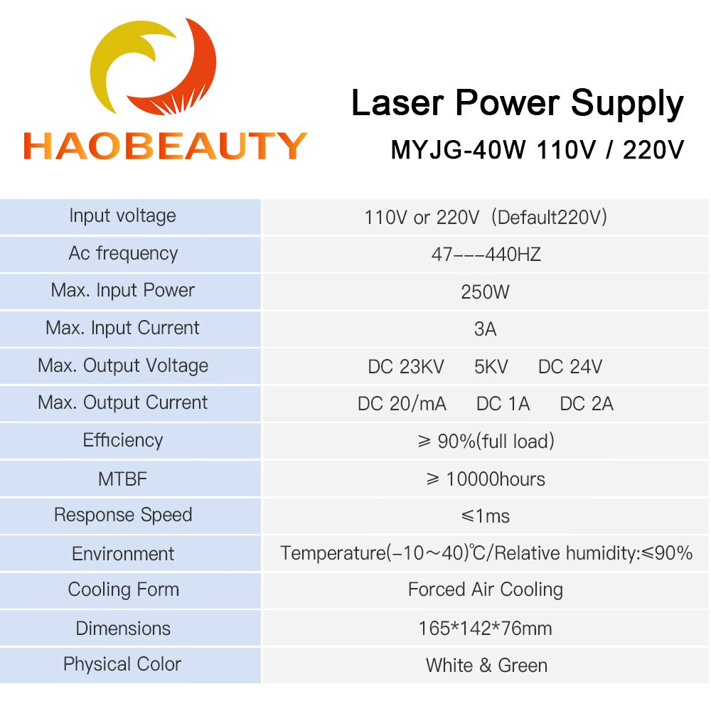 HAOBEAUTY MYJG-40 CO2 Laser Po - Co2 Laser Engraving Machine 리뷰 및 가격