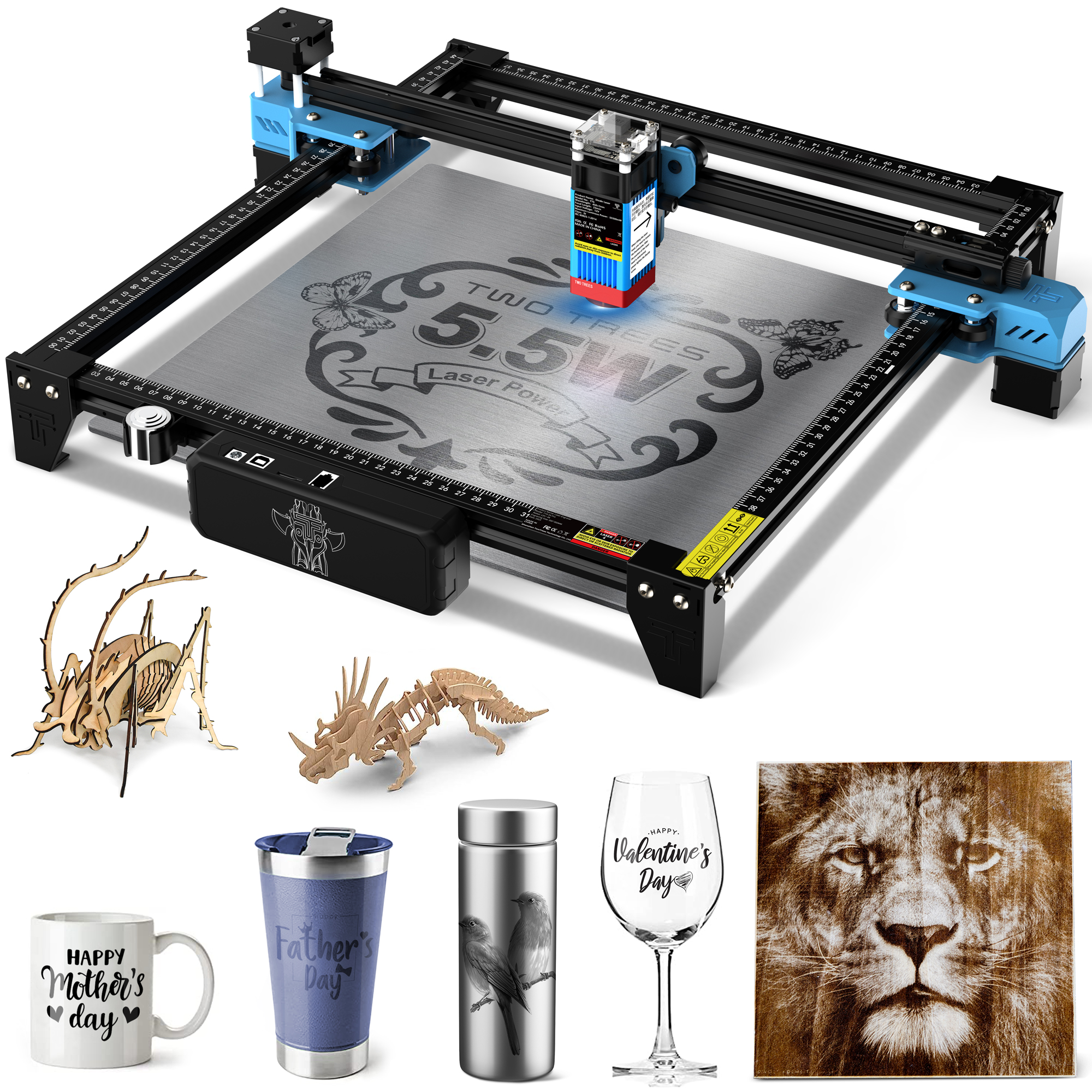 TwoTrees TTS-55 PRO CNC Laser  - Industrial Laser Equipment 리뷰 및 가격